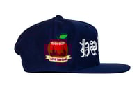 Image 2 of Navy/White NY Psycho SnapBack 