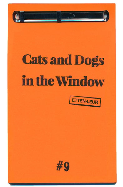 Image of [SIGNED] Cats and Dogs in the Window #9 ETTEN-LEUR special