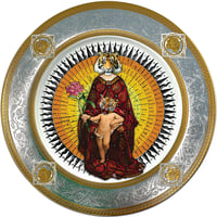 Image 1 of Tigresa - Large Fine China Plate - #0775