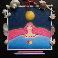 Image 1 of Studio Ghibli Ponyo Miyazaki Fine Art Print