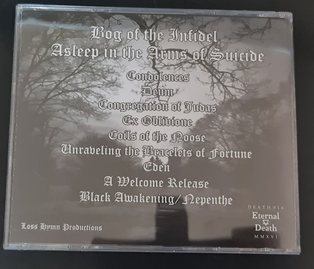 BOG OF THE INFIDEL -“Asleep in the Arms of Suicide” CD