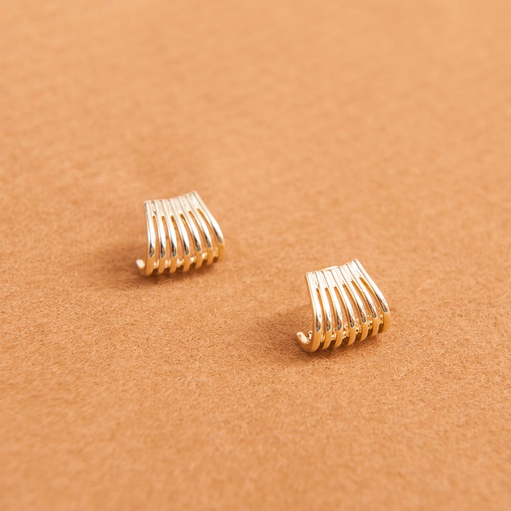 Image of Gold rings studs