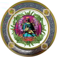 Image 1 of Queen of the apes- Large Fine China Plate - #0773