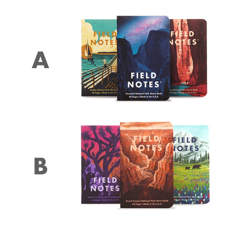 Image of Field Notes - National Parks