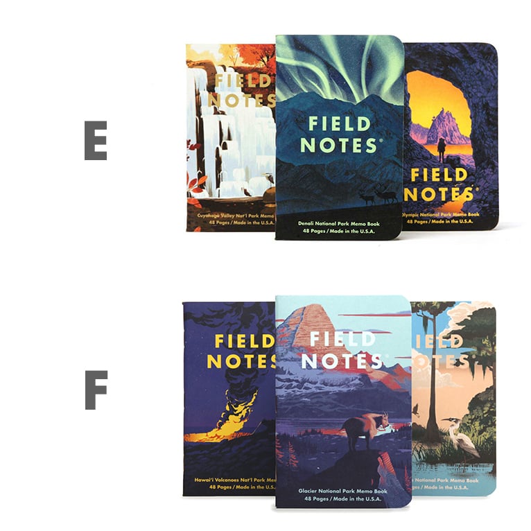 Image of Field Notes - National Parks
