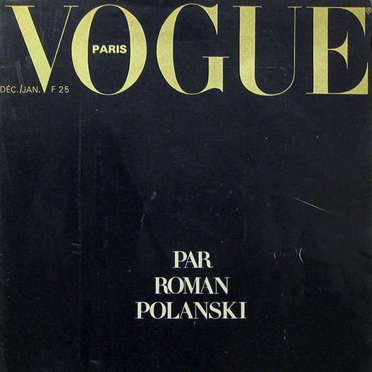 Image of (Vogue Paris) (Par Roman Polanski) 