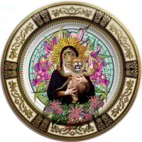 Image 1 of Lion Queen - Fine China Plate - #0740