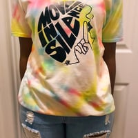 Image 2 of Move in Silence Tee (Tie Dye)