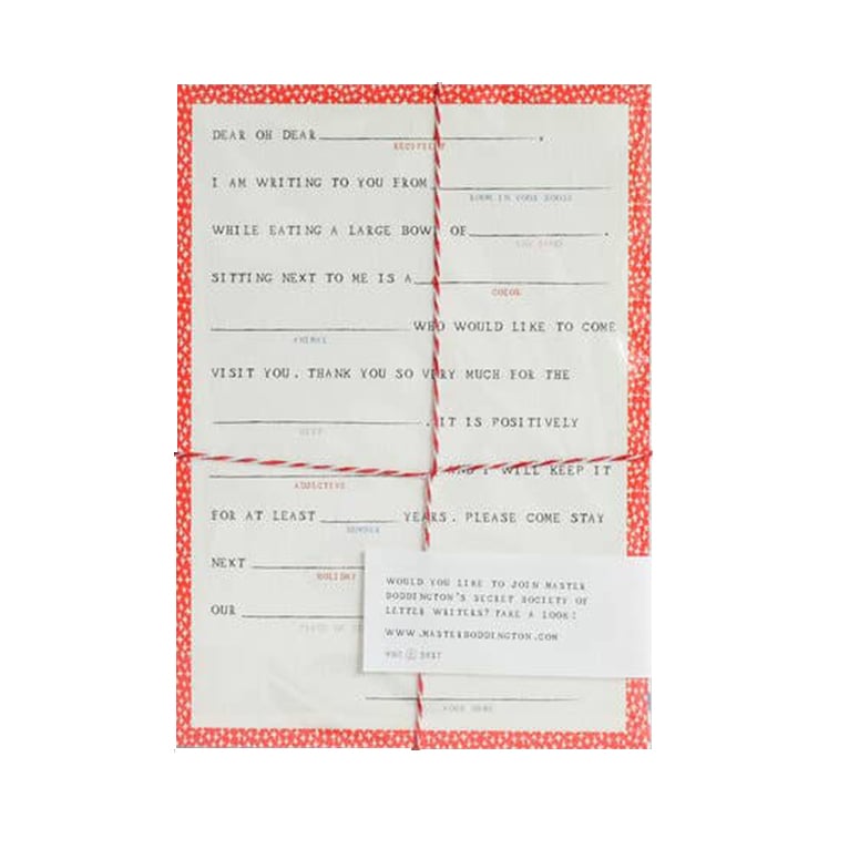 Image of Fill in the Blank Thank You Postcards