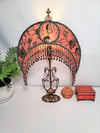 Crescent Moon  - Luxury  Lamp Victorian Lampshade