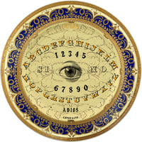 Image 1 of Ouija - Fine China Plate - #0786