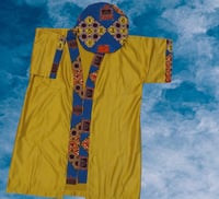 Image 4 of Batakari ( Robe )& Bonnet set