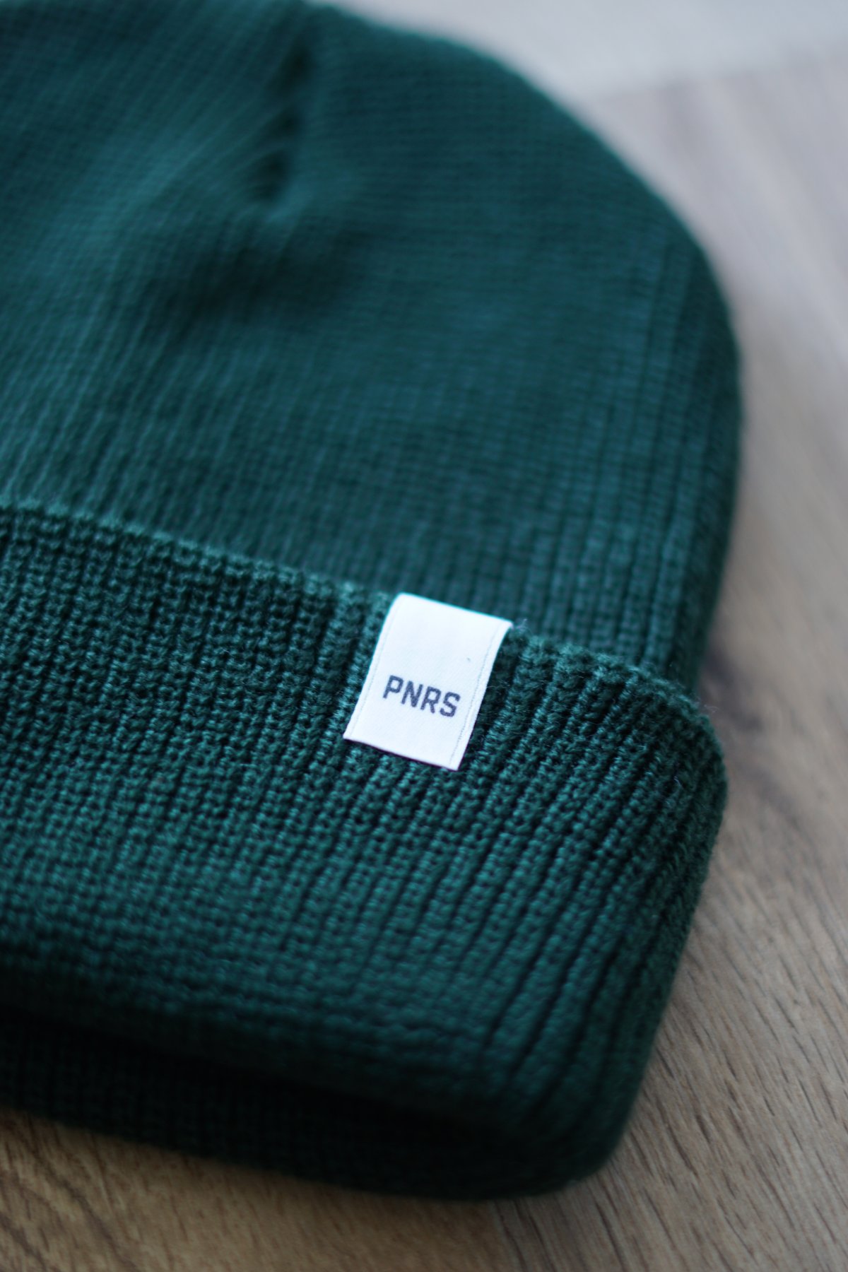 Image of Bottle Green Label Beanie