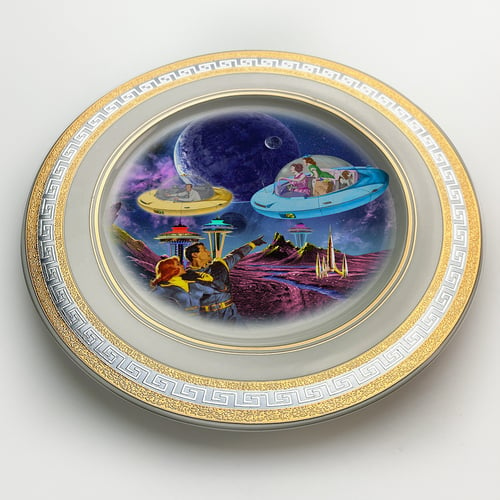 Image of Coming Home - Fine China Plate - #0741