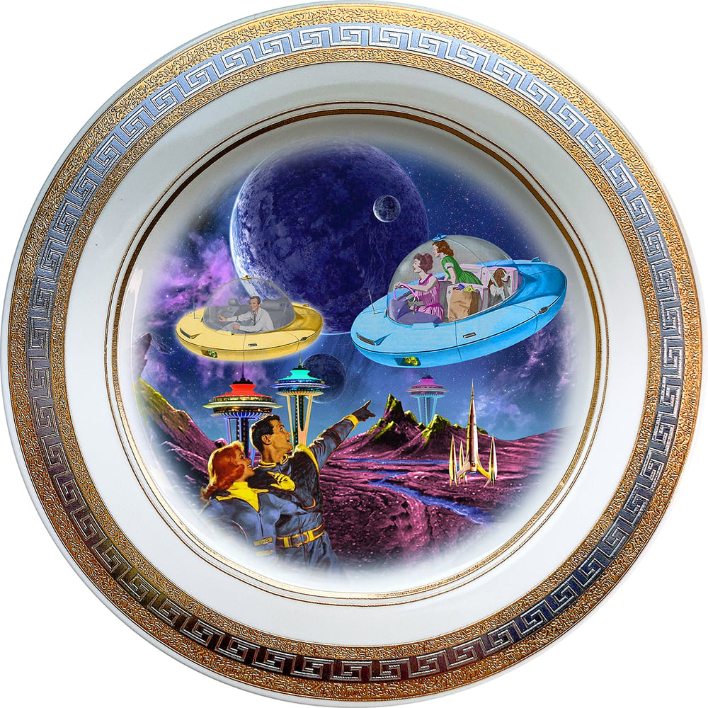 Image of Coming Home - Fine China Plate - #0741