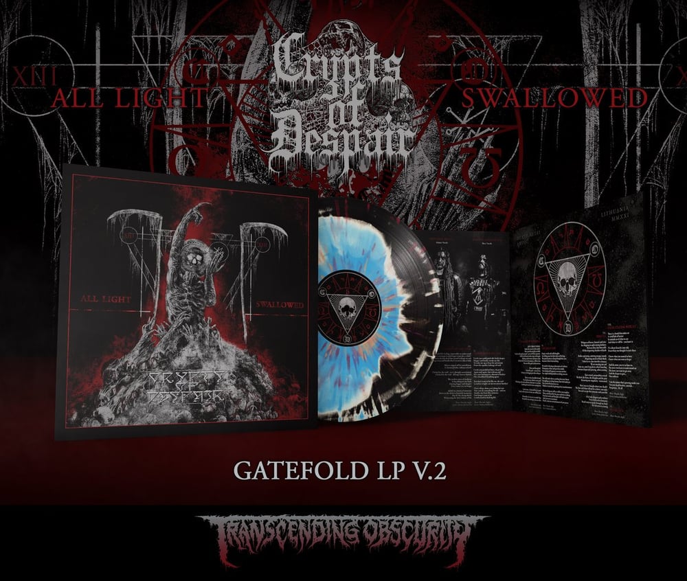 Image of DISCOUNT: All Light Swallowed LP Version 2 ONLY 3 COPIES LEFT!