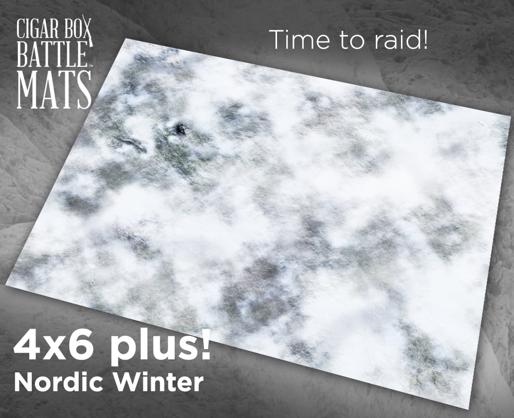 Nordic Winter - #2020 -- 6'x4' plus / Cigar Box Battle Store