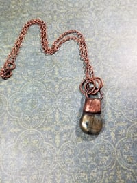 Image 1 of Labradorite fob