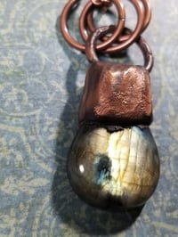 Image 2 of Labradorite fob
