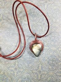 Image 1 of Labradorite and Leather 