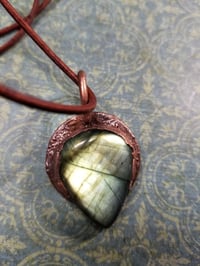 Image 2 of Labradorite and Leather 