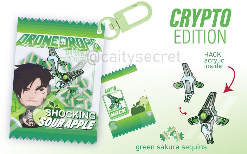 Image of Crypto DroneDrops Candy Charm!