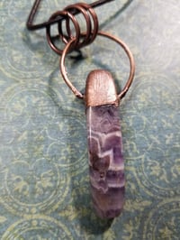 Image 2 of Chevron Amethyst Pendant