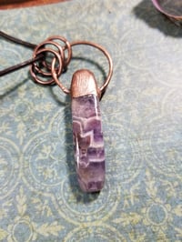 Image 3 of Chevron Amethyst Pendant