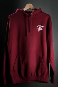 Image 4 of Hoodie Onomatopées Bordeau