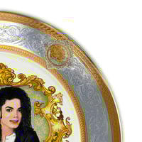 Image 3 of The King Of Pop - Large Fine China Plate - #0775