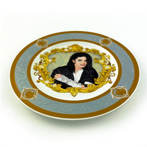Image of The King Of Pop -  Fine China Plate - #0775 
