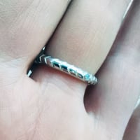 Image 4 of Silver Tourmaline Crystal Ring