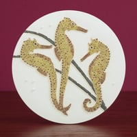 Image 5 of Florida seahorses wall hanging