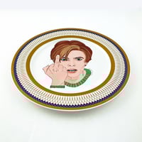 Image 2 of David Bowie - Large Fine China Plate - #0774