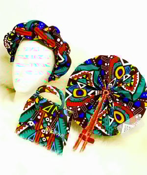 Image of MATCHING AFRICANPRINT BUNDLE 