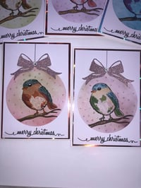 Image 2 of WOODLAND BIRD BAUBLES