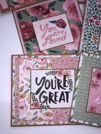 Image 3 of PAINTED FLOWERS BOXED