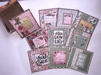 Image 1 of PAINTED FLOWERS BOXED