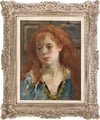Henri Joseph Thomas (1878-1972) 'A fin de siècle Beauty'
