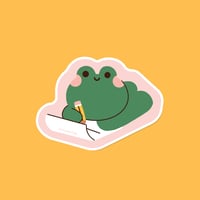 Sticker - Frog letter