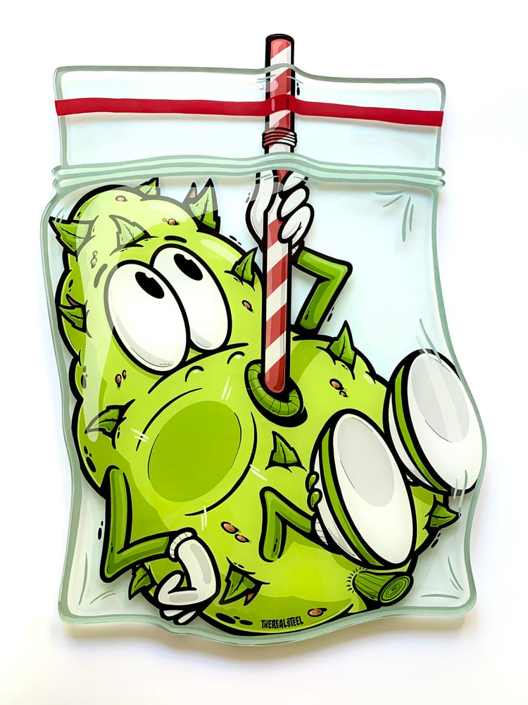 Image of ''The Last Straw'' Plexiglas Cut