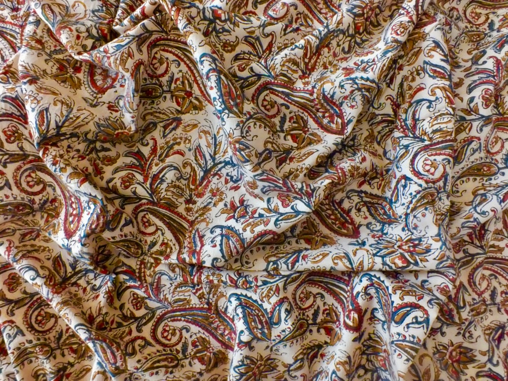 Image of Namasté fabric paisley