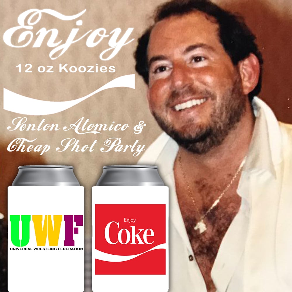 Image of "ENJOY" KOOZIE (CHEAP SHOT PARTY KOOZIE CLUB RELEASE #20)