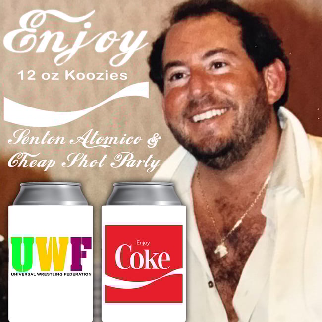 "ENJOY" KOOZIE (CHEAP SHOT PARTY KOOZIE CLUB RELEASE #20)