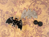 Image 3 of Mothman Hard Enamel Pin