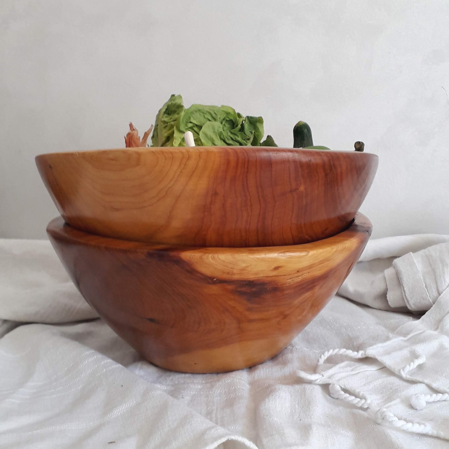 Image of MOROCCAN THUYA WOOD BIG BOWLS