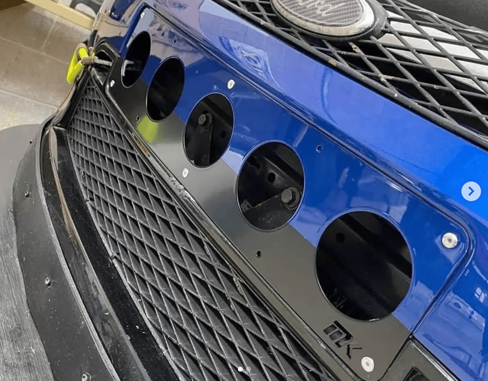Ford Fiesta Speed Hole Plate - MK6, MK7 ST