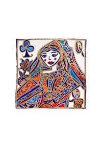 ILUSTRACIÓN - REINA DE TRÉBOLES