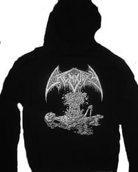 Image 1 of Crematory " Exploding Chest " Hooded Sweatshirt