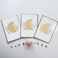 Image 2 of Greeting Card *Gold Moon*
